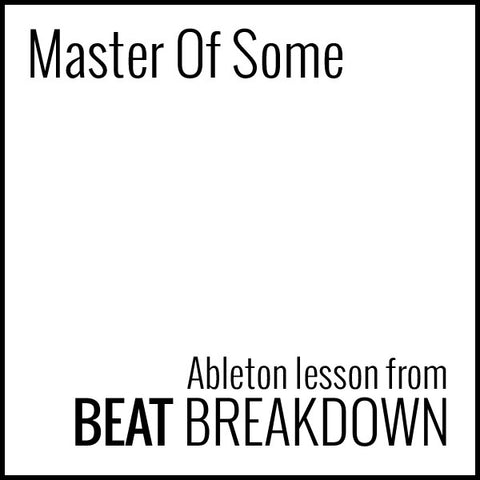 Master Of Some (Beginner) - Start From Scratch #14