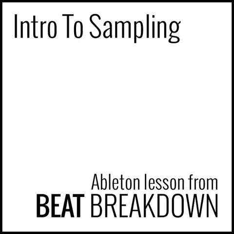Intro To Sampling (Beginner) - Start From Scratch #3